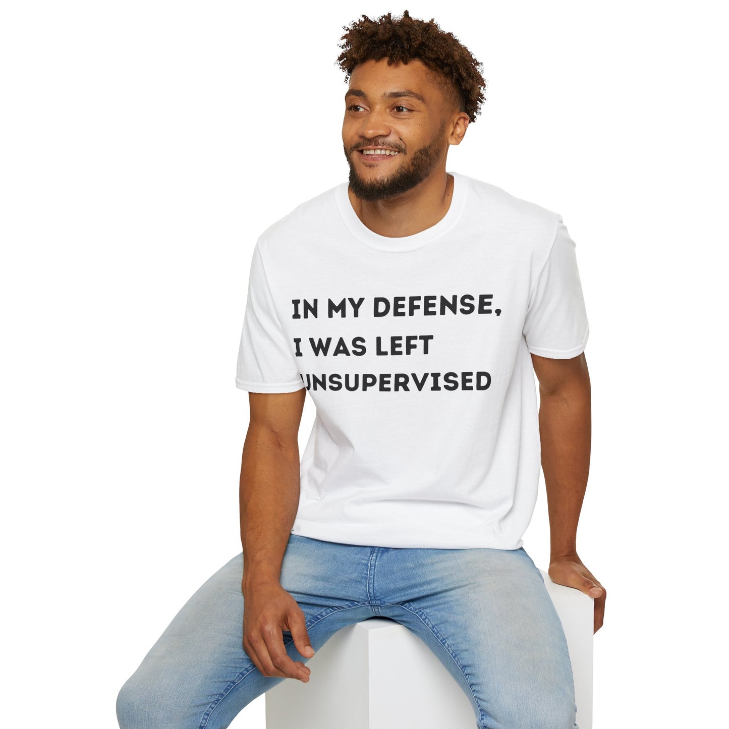 In my defense.. | Softstyle T-Shirt