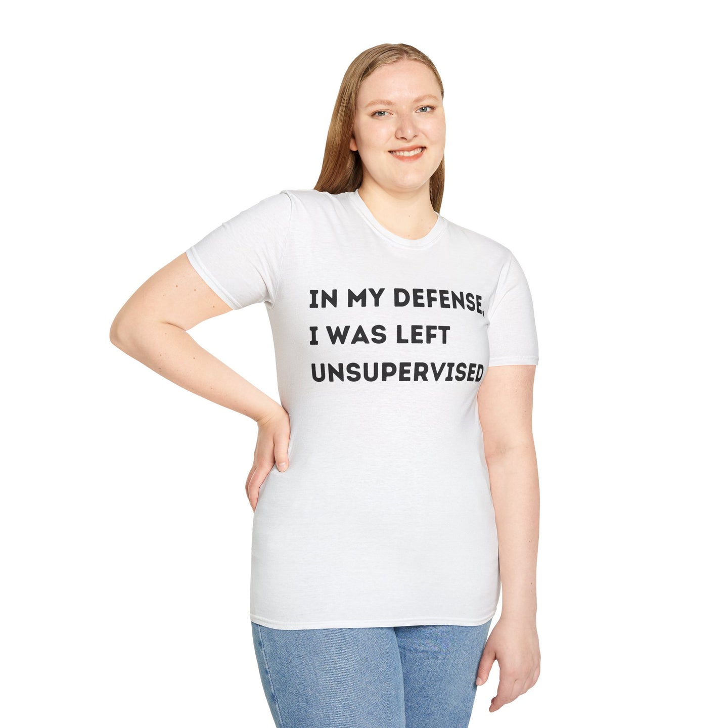 In my defense.. | Softstyle T-Shirt