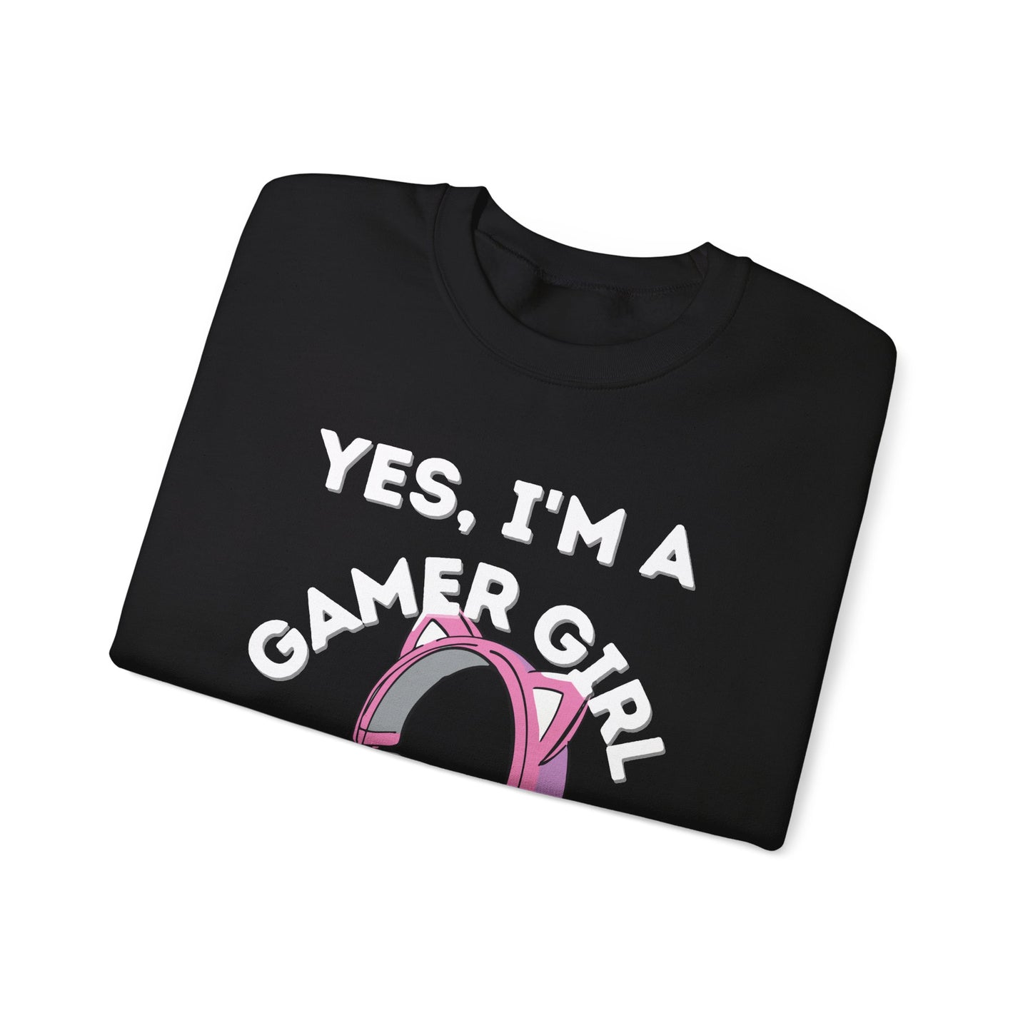 Gamer Girl Headphones  | Heavy Blend Sweatshirt