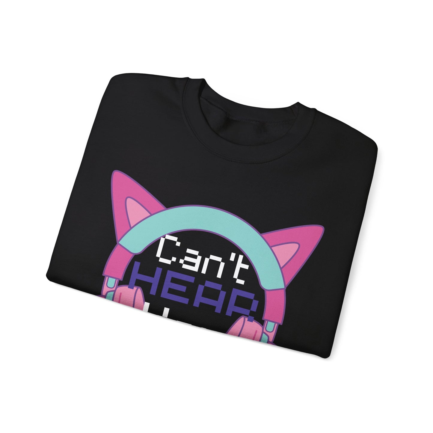 Can't hear you I'm gaming Pink  | Heavy Blend Sweatshirt