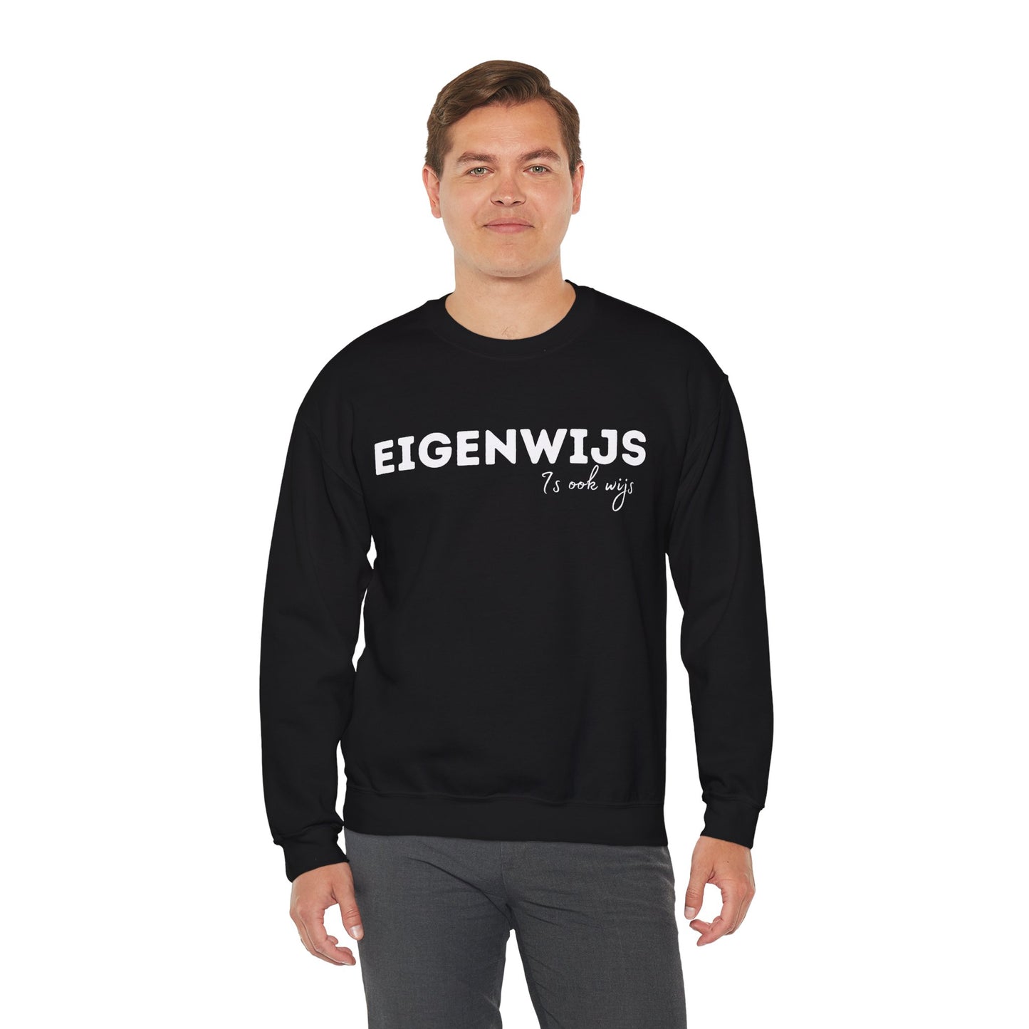 Eigenwijs is ook wijs | Heavy Blend Sweatshirt