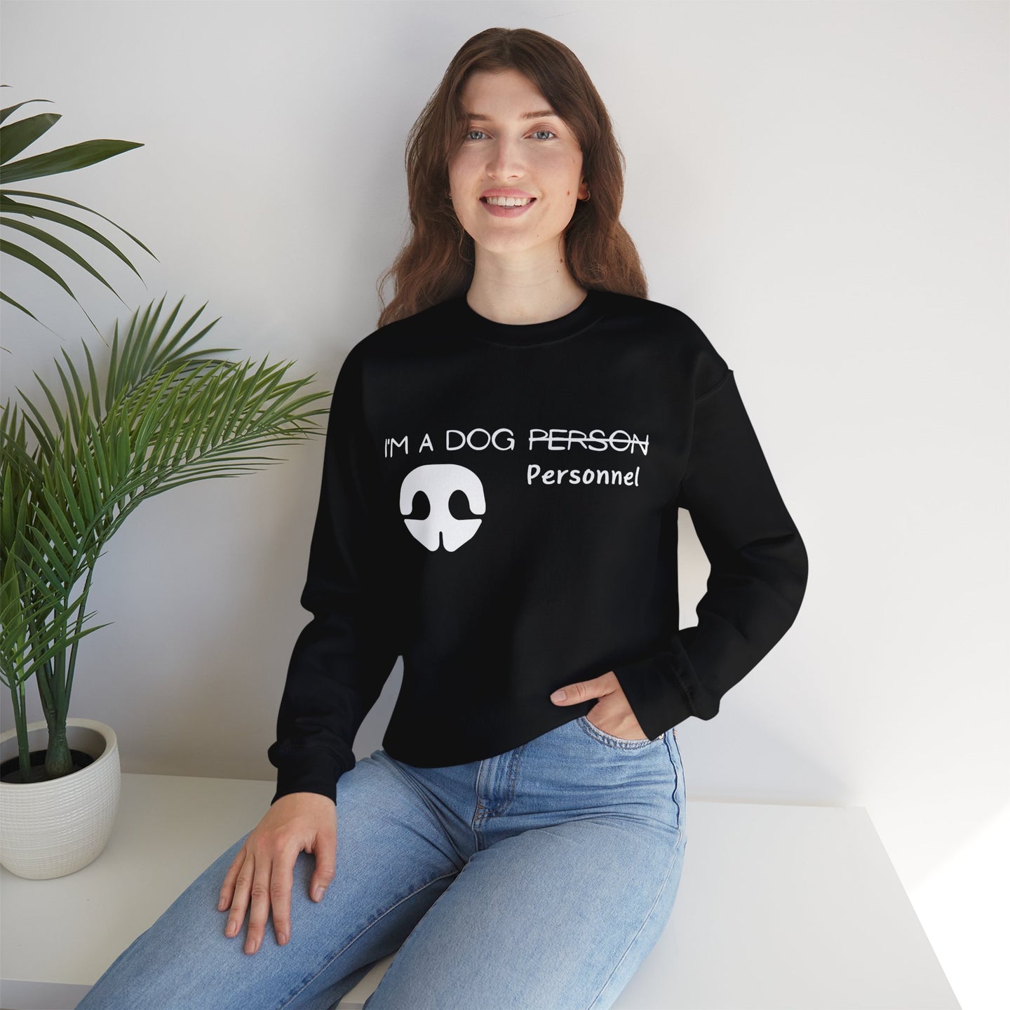 Dog Person/Personnel  | Heavy Blend Sweatshirt