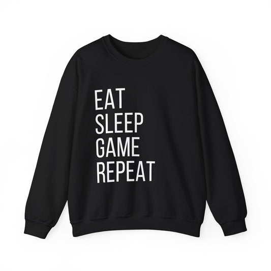 Eat Sleep Game Repeat  | Heavy Blend Sweatshirt