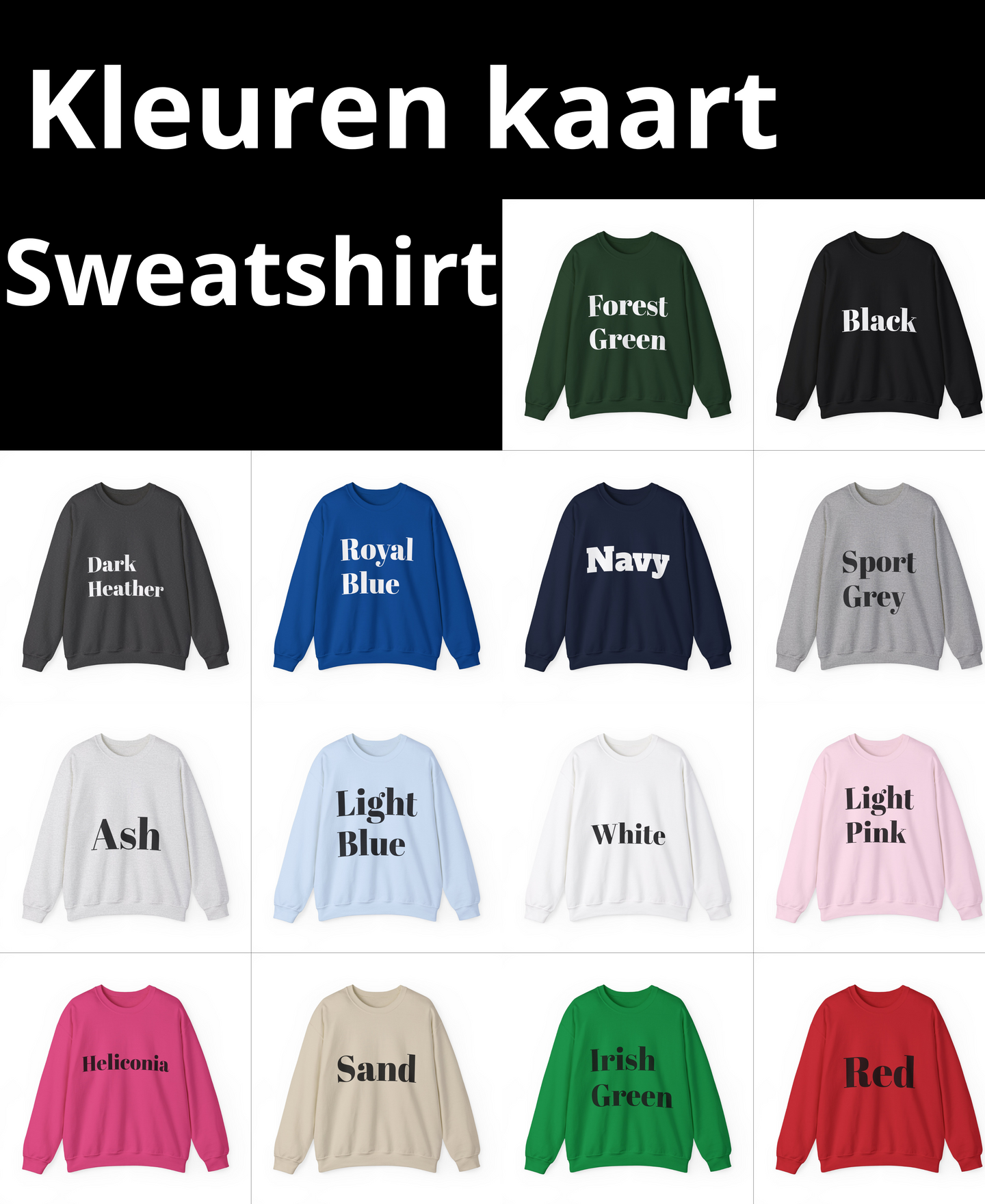 Eigenwijs is ook wijs | Heavy Blend Sweatshirt