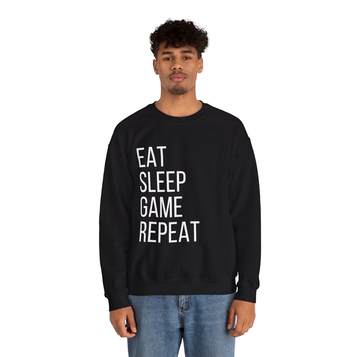 Eat Sleep Game Repeat  | Heavy Blend Sweatshirt