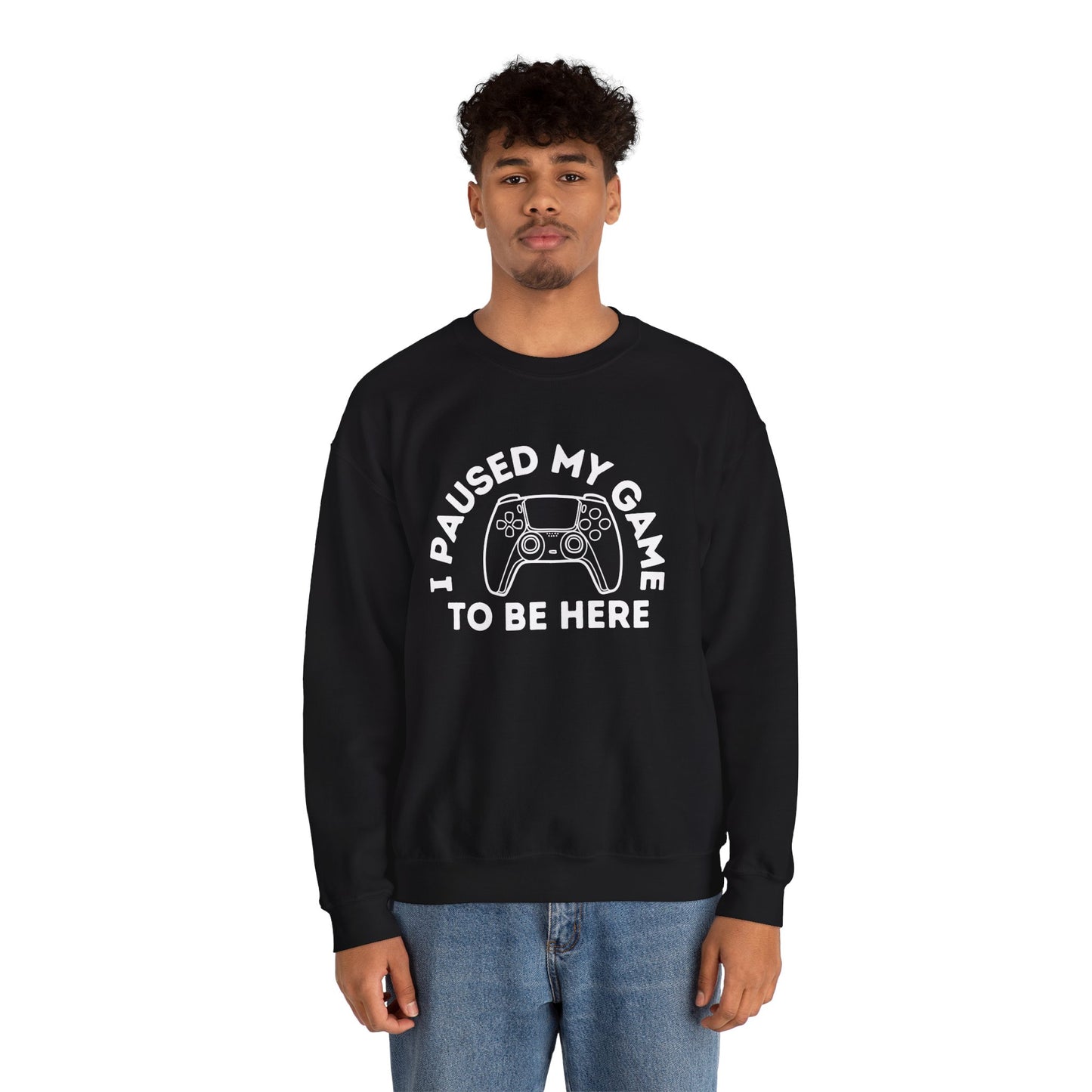 Paused my game  | Heavy Blend Sweatshirt