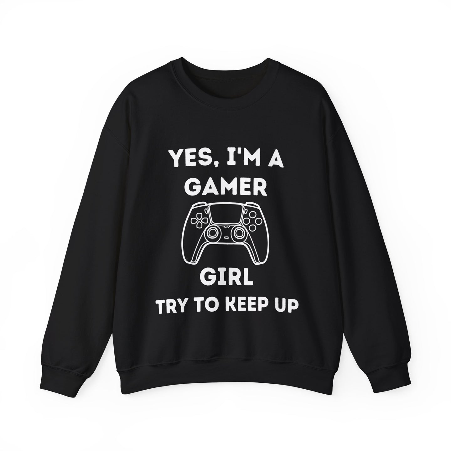 Gamer Girl Controller  | Heavy Blend Sweatshirt