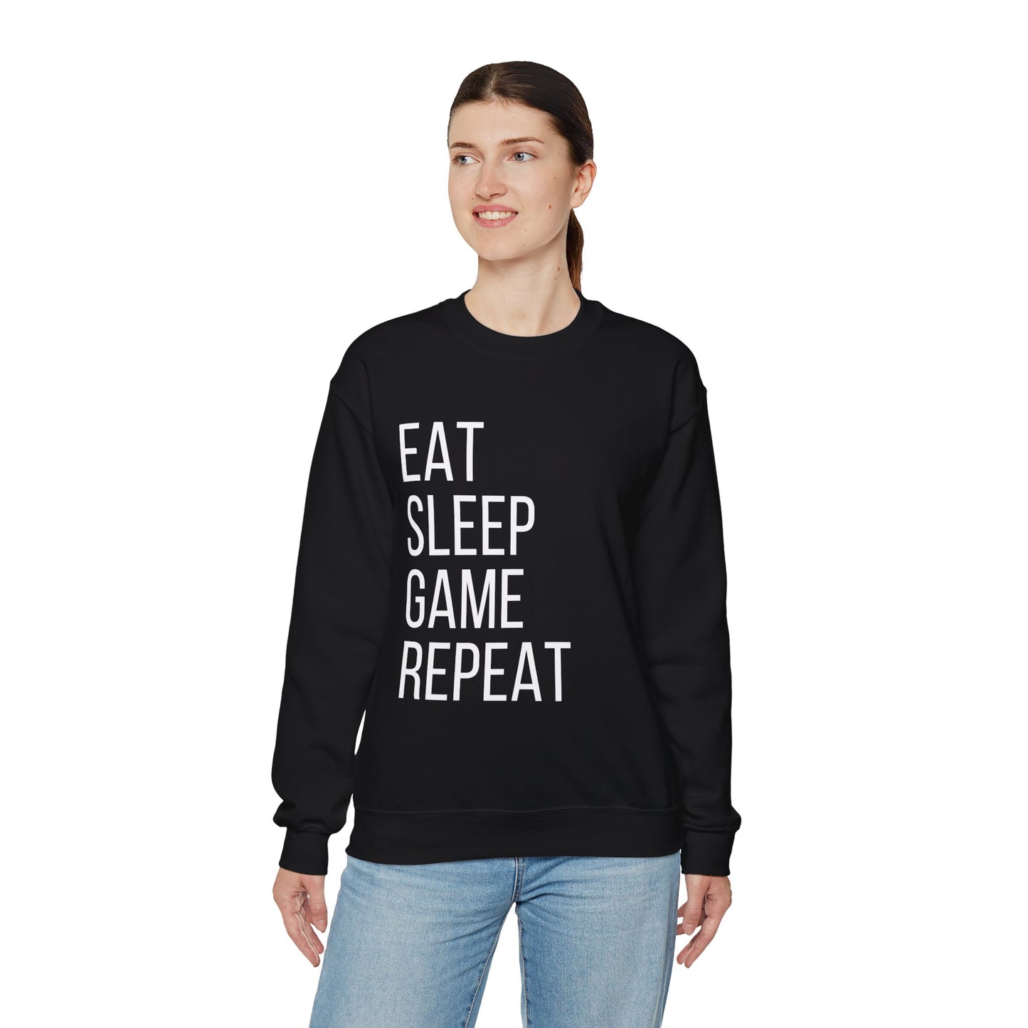 Eat Sleep Game Repeat  | Heavy Blend Sweatshirt